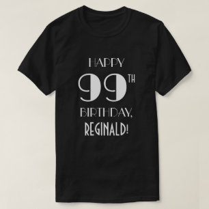 T-shirt Fête du 99e anniversaire - Une chemise inspirée 