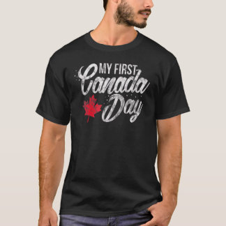 T-shirt Fête du Canada Canadien Ma première fête du Canada