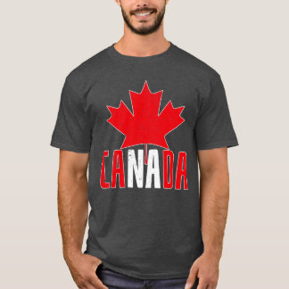 T-shirt Fête du Canada de la Feuille d'érable canadienne