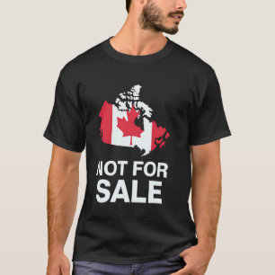 T-shirt Fête du Canada Pas à Vendre Drapeau Canadien Fiert