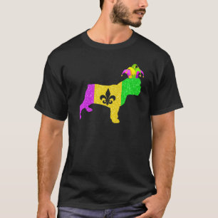 T-shirt Fête du carnaval de l'Amoureux des chiens de Bulld