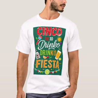 T-shirt Fête du Cinco de Mayo