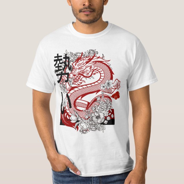 T-shirt Fête du dragon (Devant)