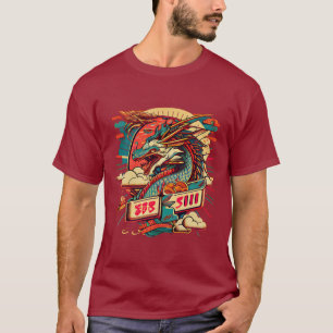 T-shirt Fête du Dragon : Le Grand Dragon de Sushi et Ramen
