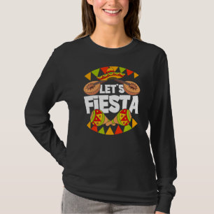T-shirt Fête du Mexique Maracas Sombrero Cinco D