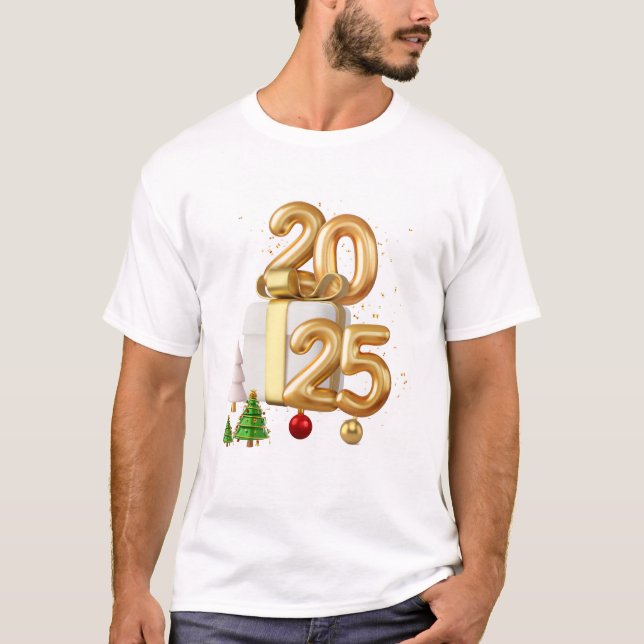 T-shirt Fête du Nouvel An 2025 (Devant)