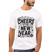 T-shirt fête du Nouvel An 2026