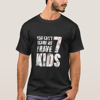 T-shirt Fête du Père J'ai 7 enfants Père Papa Pops Parent