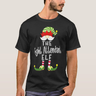 T-shirt Fête du pyjama de Noël du groupe Elf des agents de