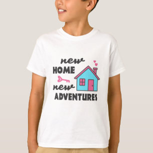 T-shirt Fête du réchauffement de la maison Nouveau Accueil