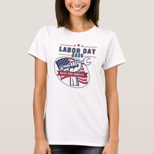T-shirt Fête du Travail 2025 USA