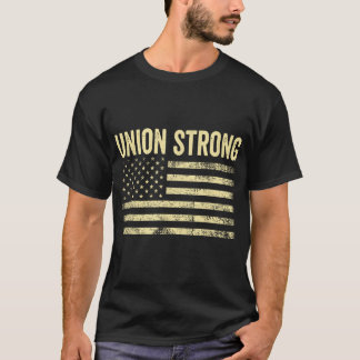 T-shirt Fête du Travail de Grunge Forte Union