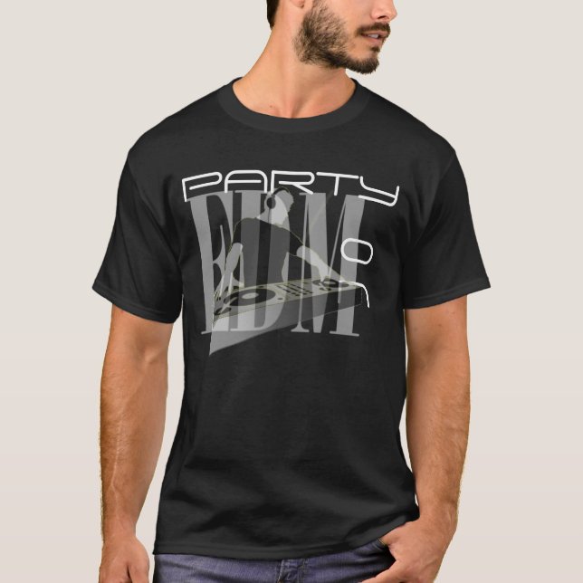 T-SHIRT FÊTE EDM EN COURS (Devant)