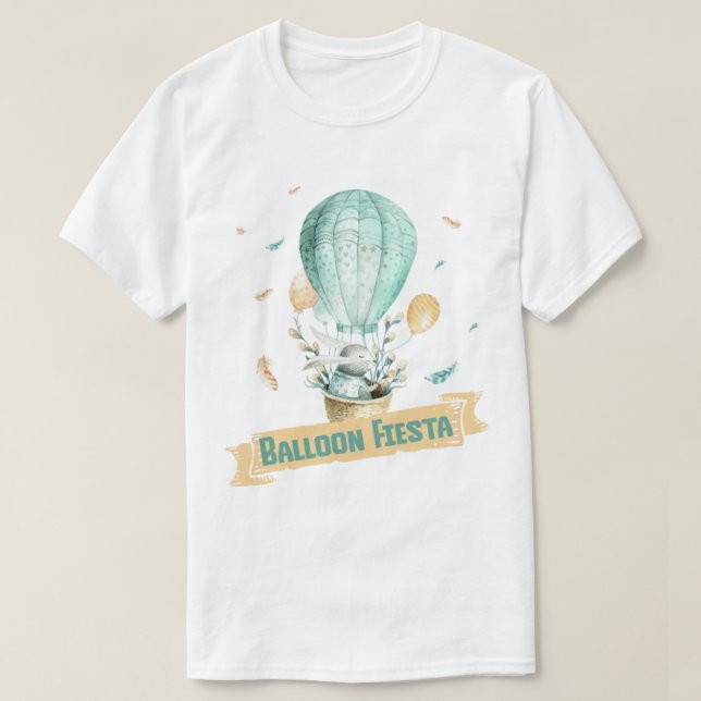 T-shirt Fête internationale des ballons d'Albuquerque (Design devant)