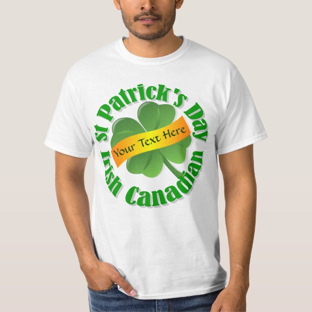 T-shirt Fête irlandaise de la St Patrick (Devant)