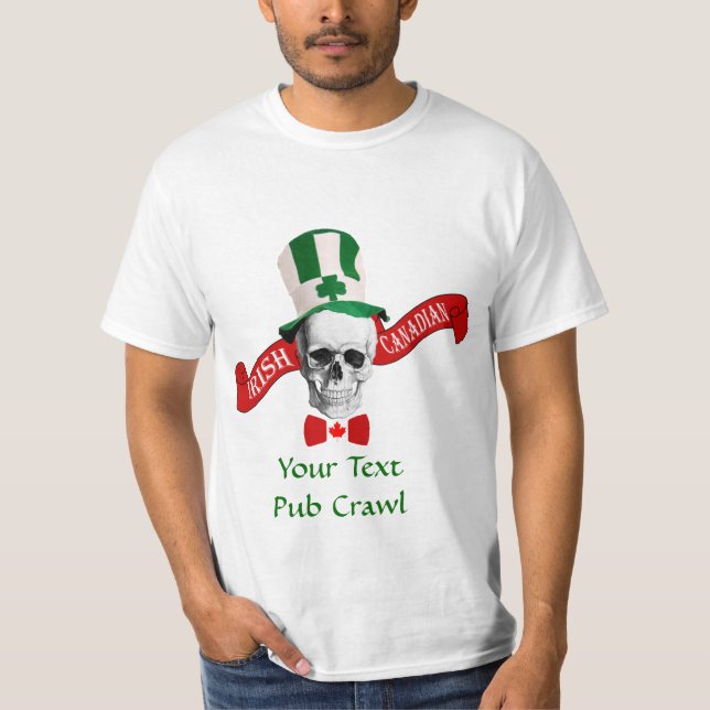 T-shirt Fête irlandaise de la St Patrick (Devant)