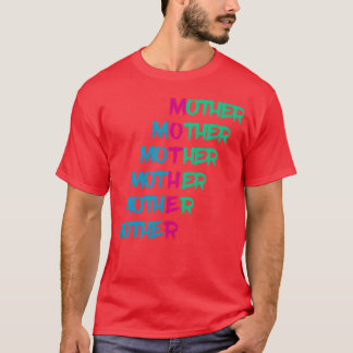 T-shirt Fête Mère drôle garçon bleu