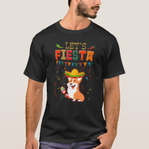 T-shirt Fête mexicaine Cinco De Mayo Fiesta Let's Fiesta C
