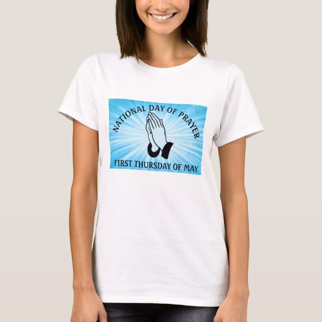 T-shirt Fête Nationale de la Prière Chemise de Fête Religi (Devant)