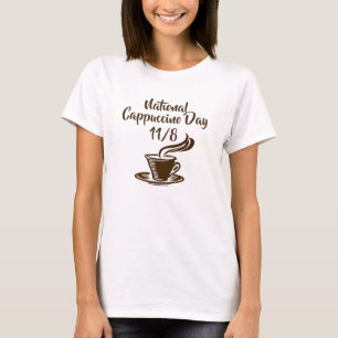 T-shirt Fête nationale du Cappuccino 8 novembre