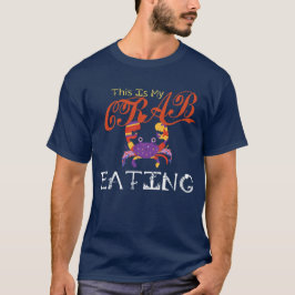 T-shirt Fête Nationale Du Crabe Pun De Fruits De Mer Voici