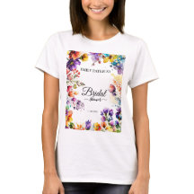 Fête prénuptiale florale et colorée