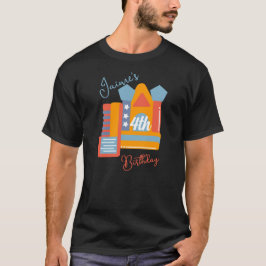 T-shirt Fête sautillante Coloré Gonflables Anniversaire