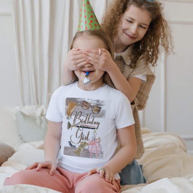T-shirt Fête Spa de Fille d'anniversaire (Créateur téléchargé)