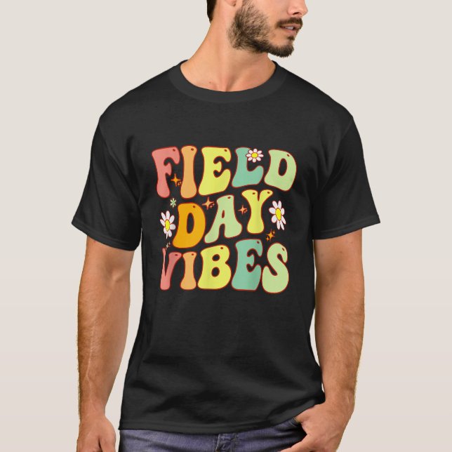 T-shirt Fête Vibes Été Enseignant Enfants Dernier Jour De  (Devant)