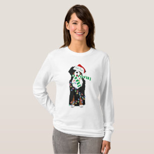 T-shirt Fêtes Bernese Mountain Christmas Chien