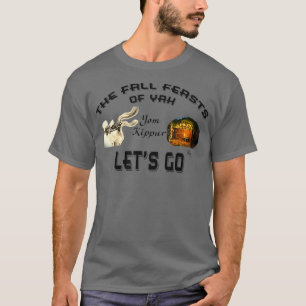 T-shirt Fêtes de l'automne hébreu Yom Kippour Les trompett