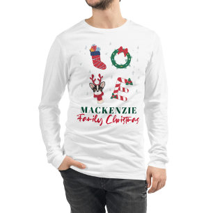 T-shirt Fêtes de Noël Famille correspondant