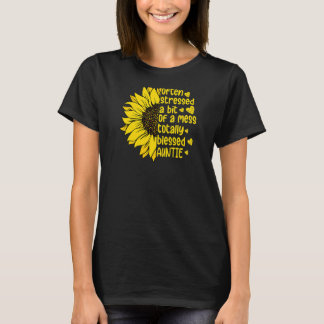 T-shirt Fêtes des mères Souvent stressées Totalement Béni