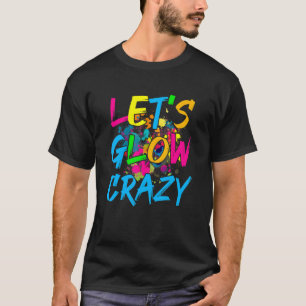 T-shirt Fêtons de Fou Fou de Fou Fête Rétro 80s