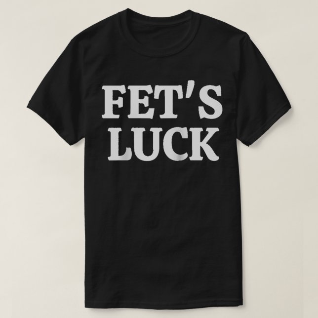T-shirt Fets Luck Raglan Baseball Tee (Design devant)