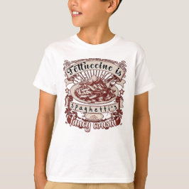 T-shirt Fettuccine est la cousine fantaisiste de Spaghetti