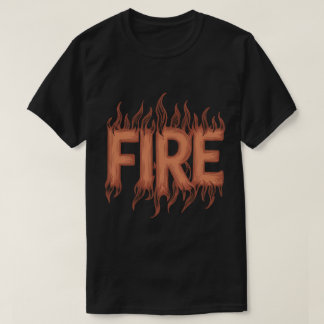 T-shirt Feu