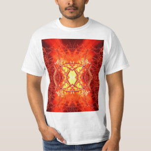 T-shirt Feu Abstrait