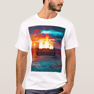 T-shirt Feu de benne