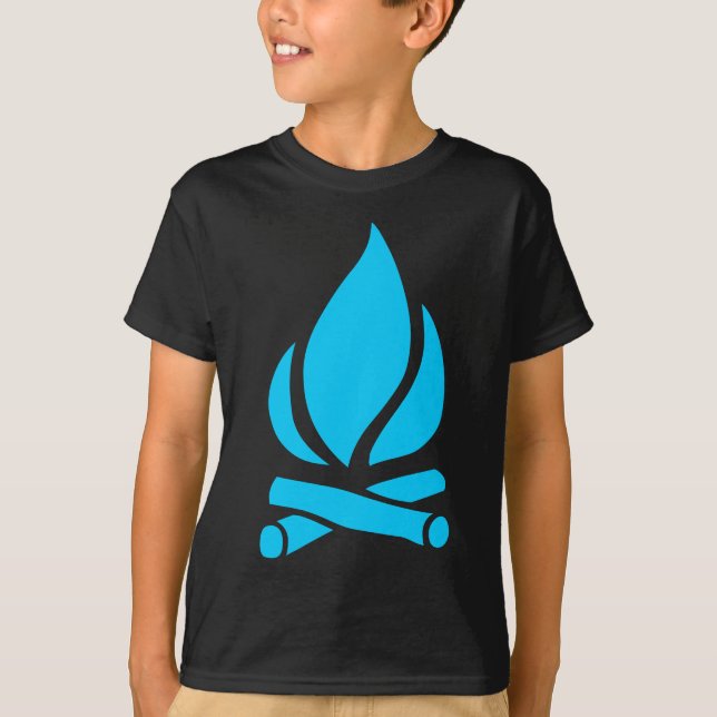 T-shirt Feu de camp (Devant)