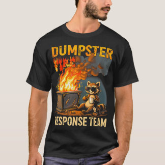 T-shirt Feu de camp pour boire