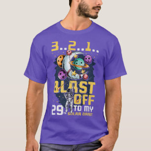 T-shirt Feu De Mon 29E Orbite Solaire, 29E Anniversaire Co