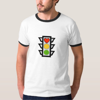 T-shirt Feu de signalisation frais T