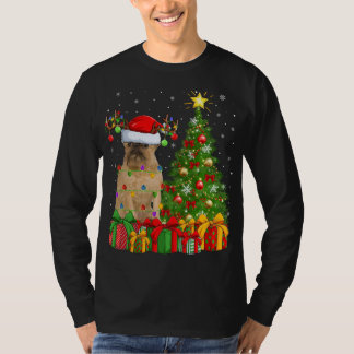 T-shirt Feu d'éclairage Jeu de Noël Chapeau de Bruxelles C