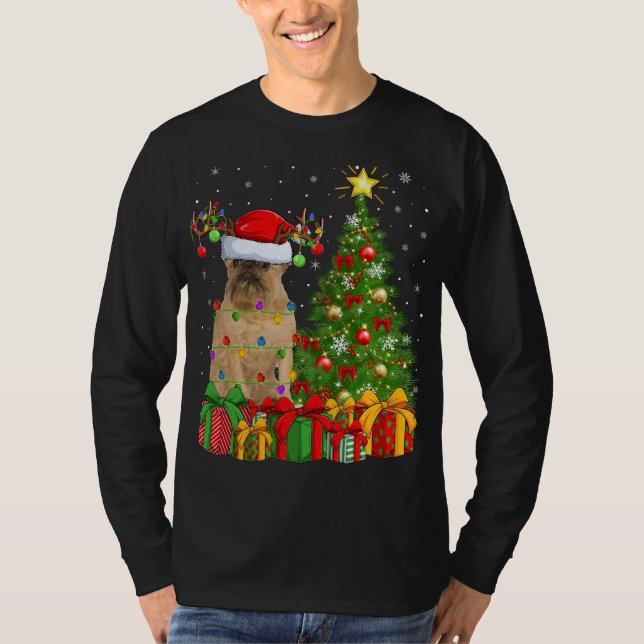 T-shirt Feu d'éclairage Jeu de Noël Chapeau de Bruxelles C (Devant)