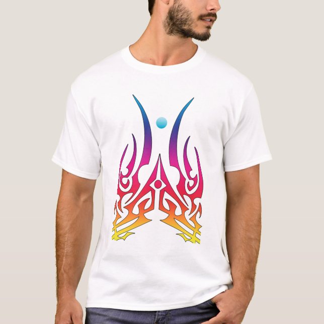 T-shirt Feu électrique (Devant)