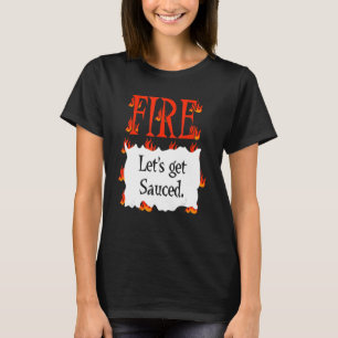 T-shirt FEU Hot Packet Halloween Taco costume