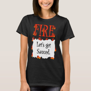 T-shirt FEU Hot Packet Halloween Taco costume