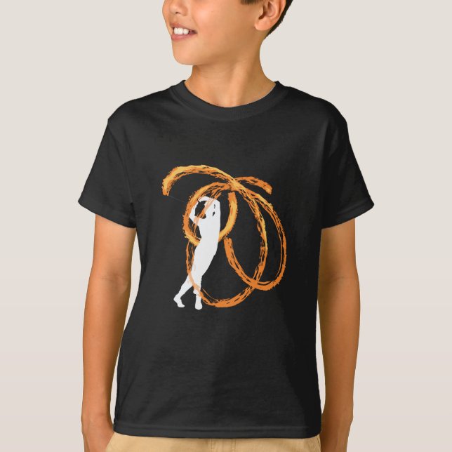 T-shirt Feu pois artiste meilleur cadeau (Devant)