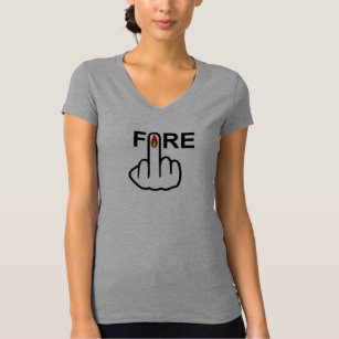 T - Shirt Feuer Gedreht